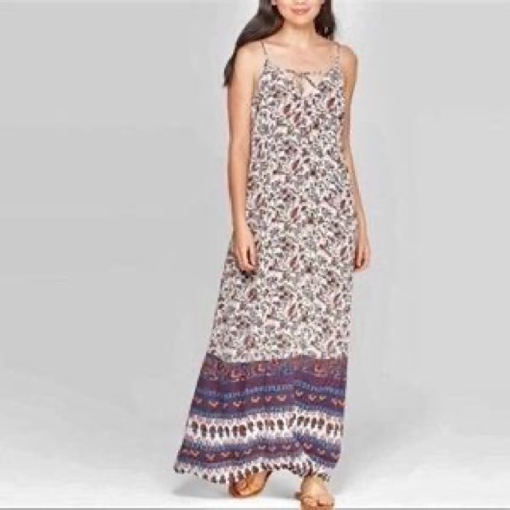NWT Knox Rose floral maxi dress